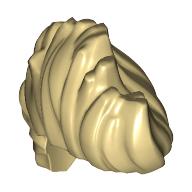 Lego Hair Mohawk Wavy / Tan