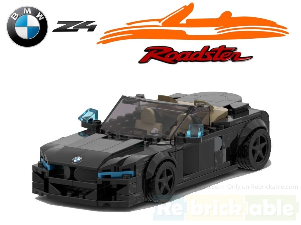 Lego BMW Z4 Roadster - Full Black