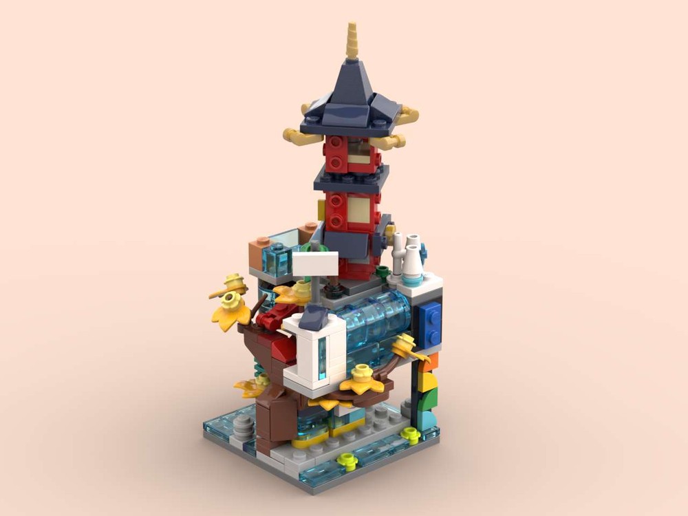 Lego Mini Ninjago City Downtown Energy