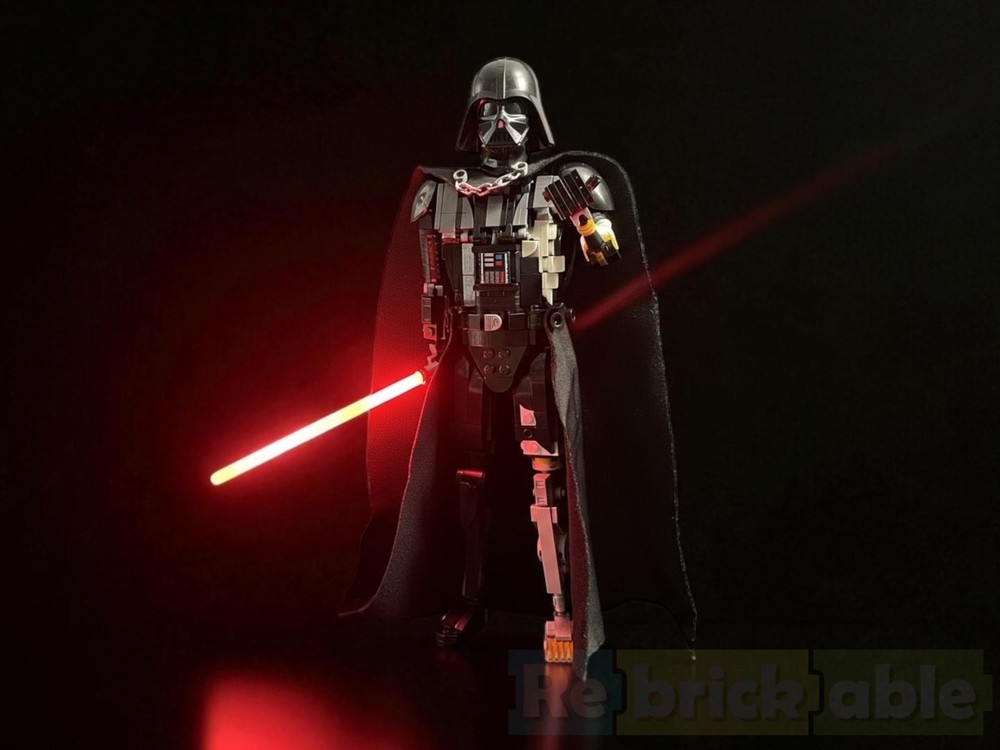 Lego Vader (battle damaged)