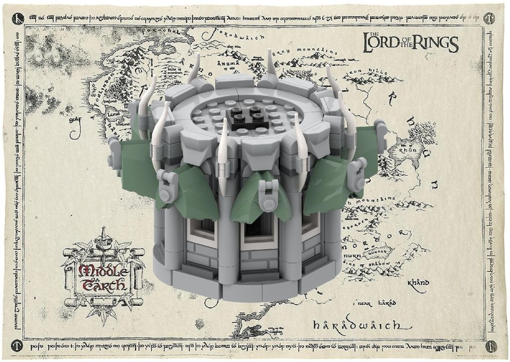 Lego Rivendell Tower's extension 2