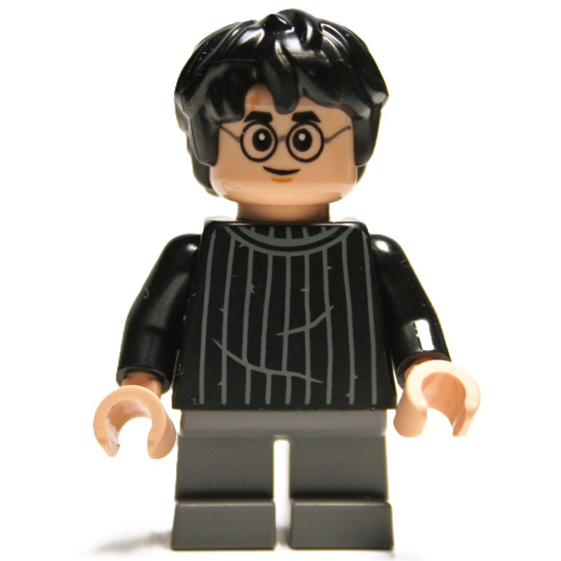 Lego Harry Potter, Black Sweater, Short Legs