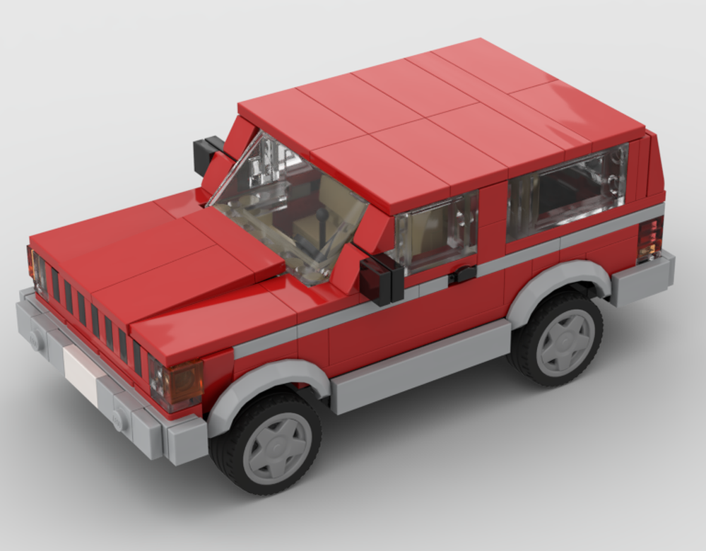 Lego Jeep Cherokee XJ 2 door