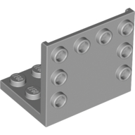 Lego Bracket 3 x 4 - 3 x 4 / Light Bluish Gray