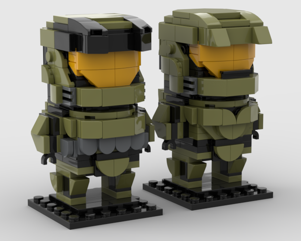Lego Spartan John 117 'The Master Chief' Halo Brickheadz