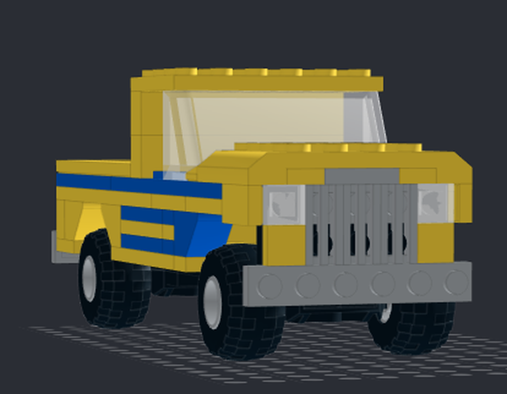 Lego 1982 Jeep Honcho (twister)