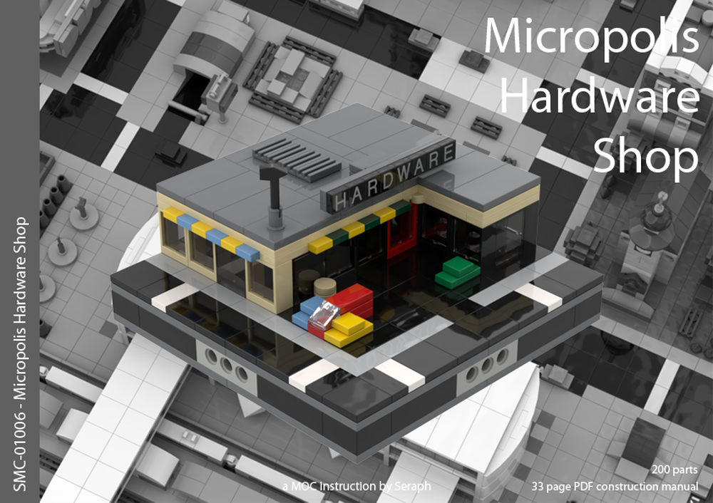 Lego Micropolis Hardware Shop