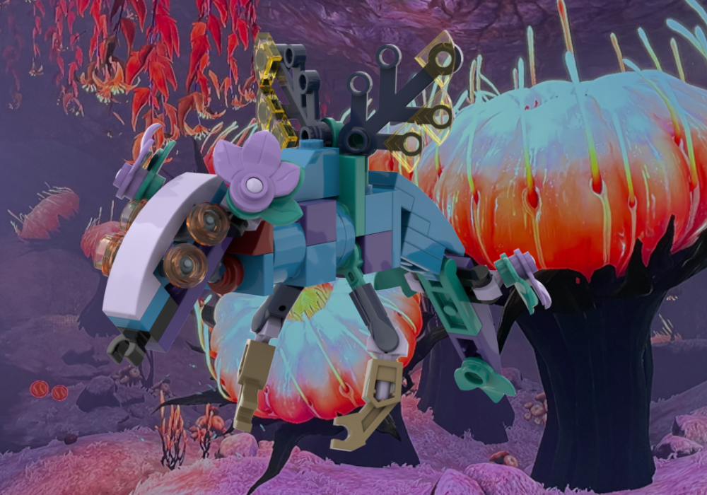 Lego Lily Paddler (Subnautica Below Zero)