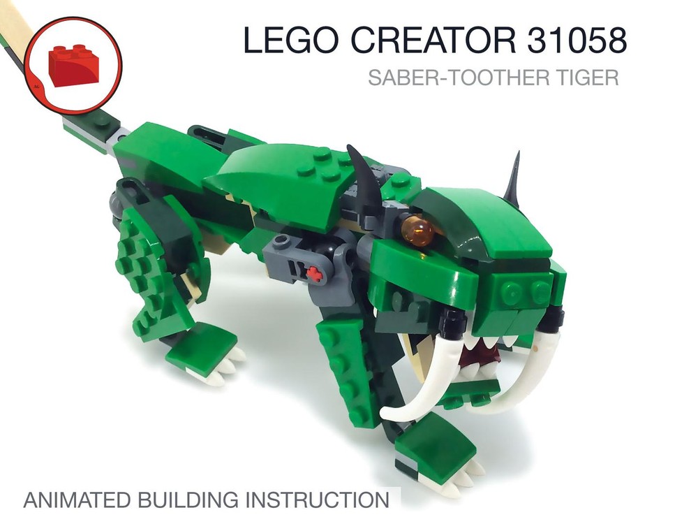 Lego Creator 31058 - Saber-toothed tiger
