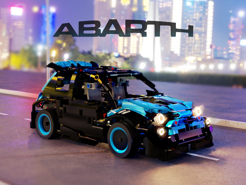 Lego 42162 Abarth Agile Blue