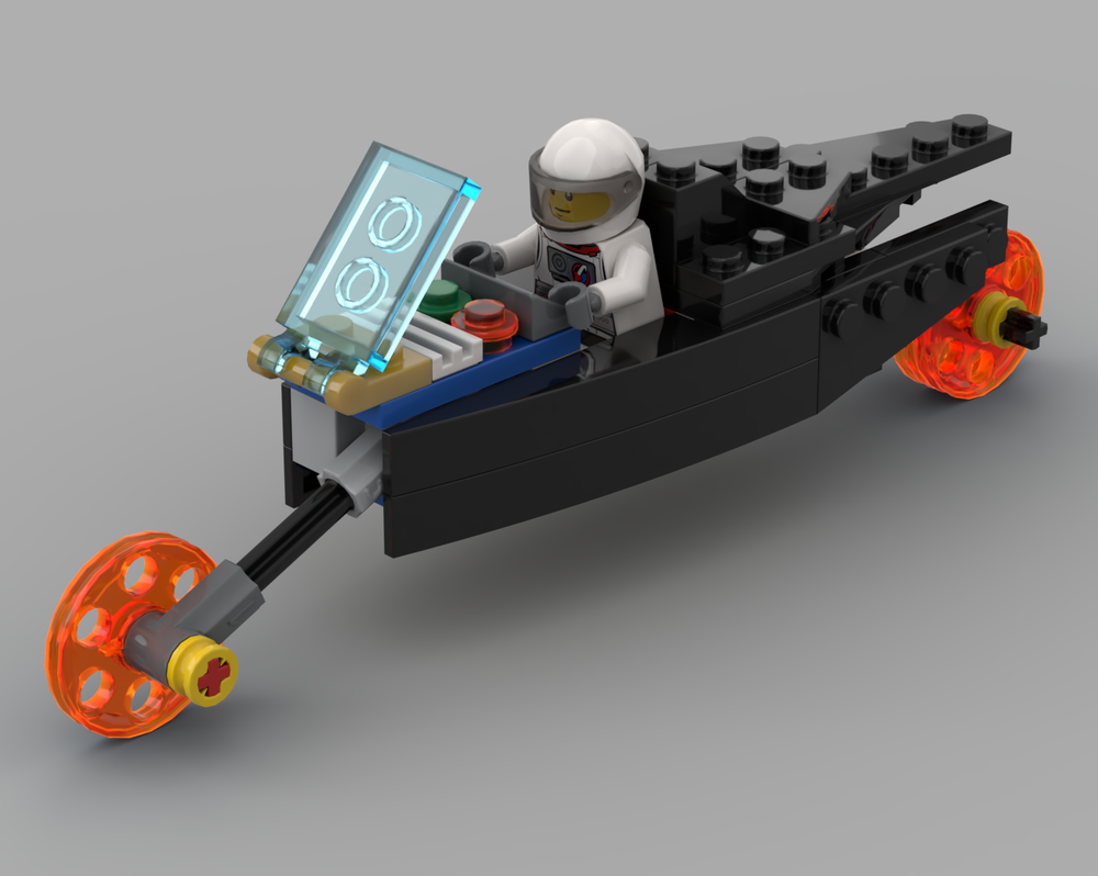 Lego 31066 Space Cycle (Black Widow)
