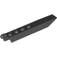 Lego Hinge Plate 1 x 8 Locking with Angled Side Extensions, Squared Plate Underside, 7 Teeth