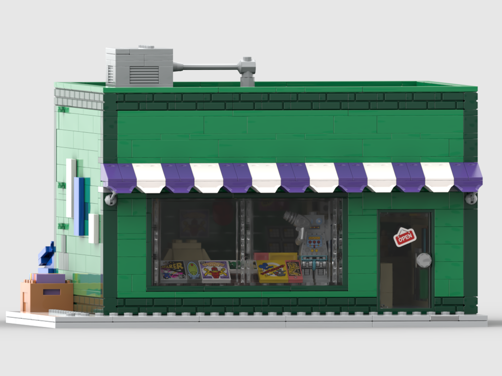 Lego The Android's Dungeon & Baseball Card Shop The Simpsons