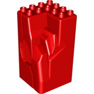 Lego Duplo Rock Cave 4 x 4 x 6 / Red