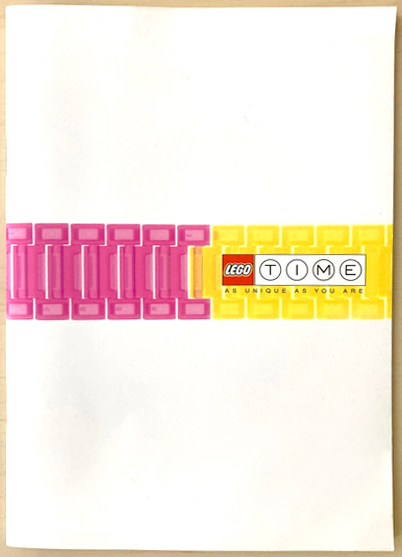 Lego 2000 Watch Japanese - LEGO Time: As Unique As You Are