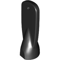 Lego Equipment Oar / Paddle End / Black