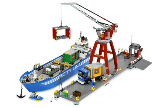 Lego City Harbor