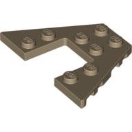 Lego Wedge Plate 4 x 6 / Dark Tan