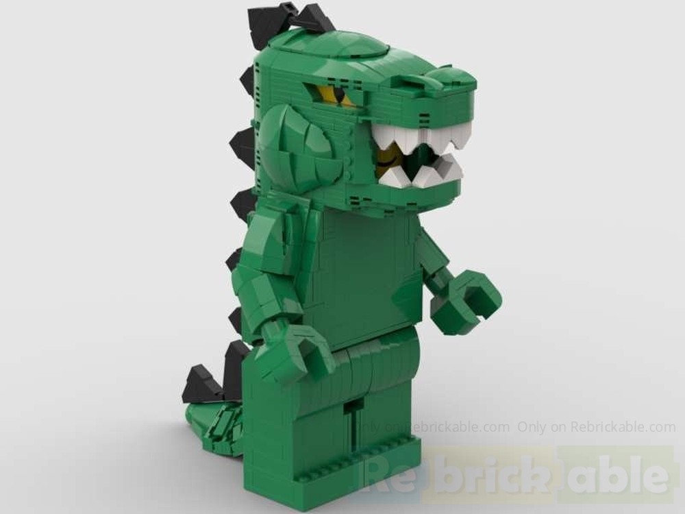 Lego Dino Suit Mega-fig