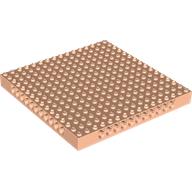 Lego Brick Special 16 x 16 x 1 1/3 with Pinholes / Light Nougat