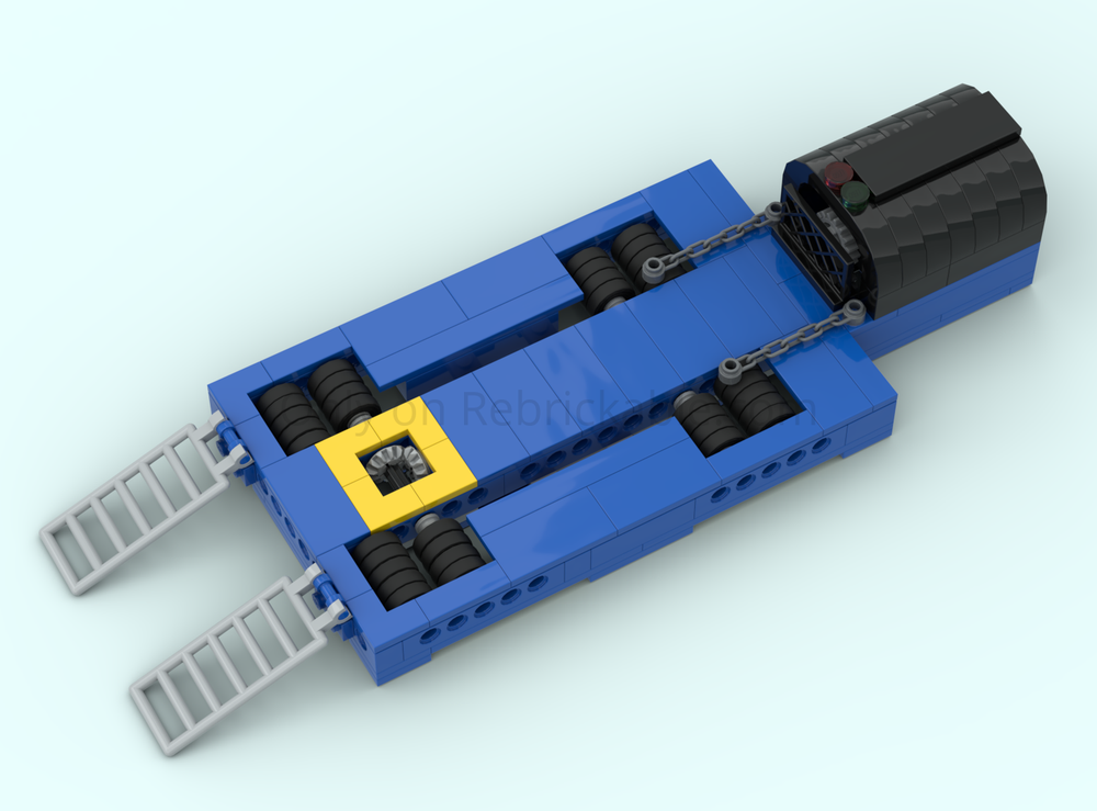 Lego Motorized AWD Dyno - Rolling Road