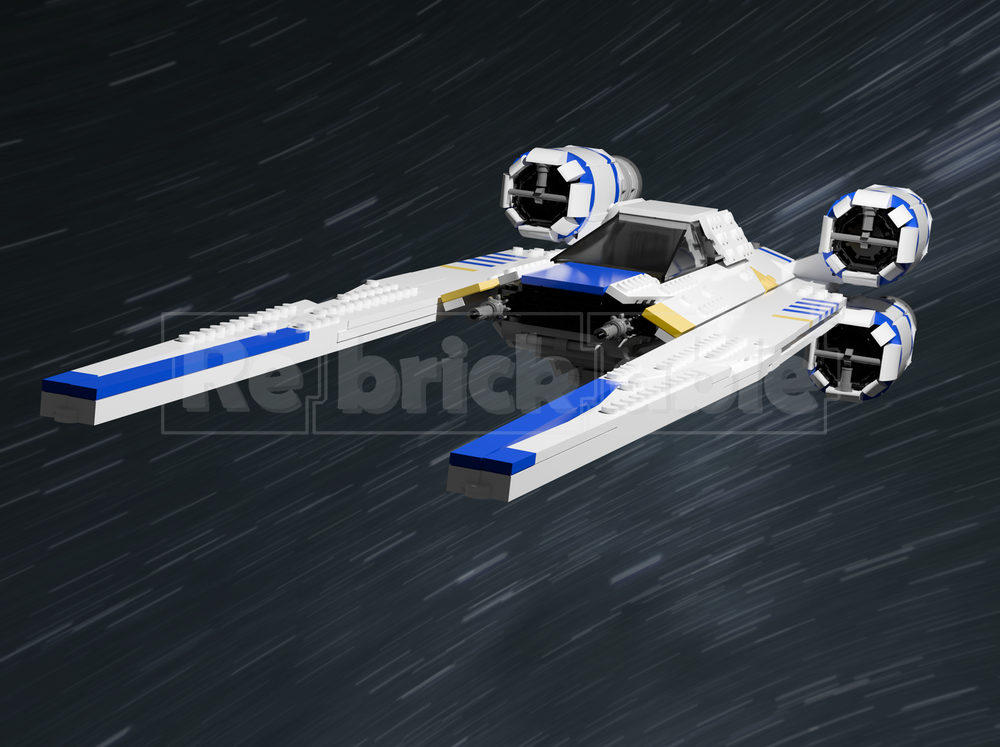 Lego UT-60D U Wing (2026 Rework)