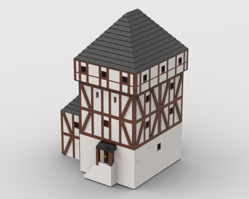 Lego Nebákov Castle reconstruction: main tower