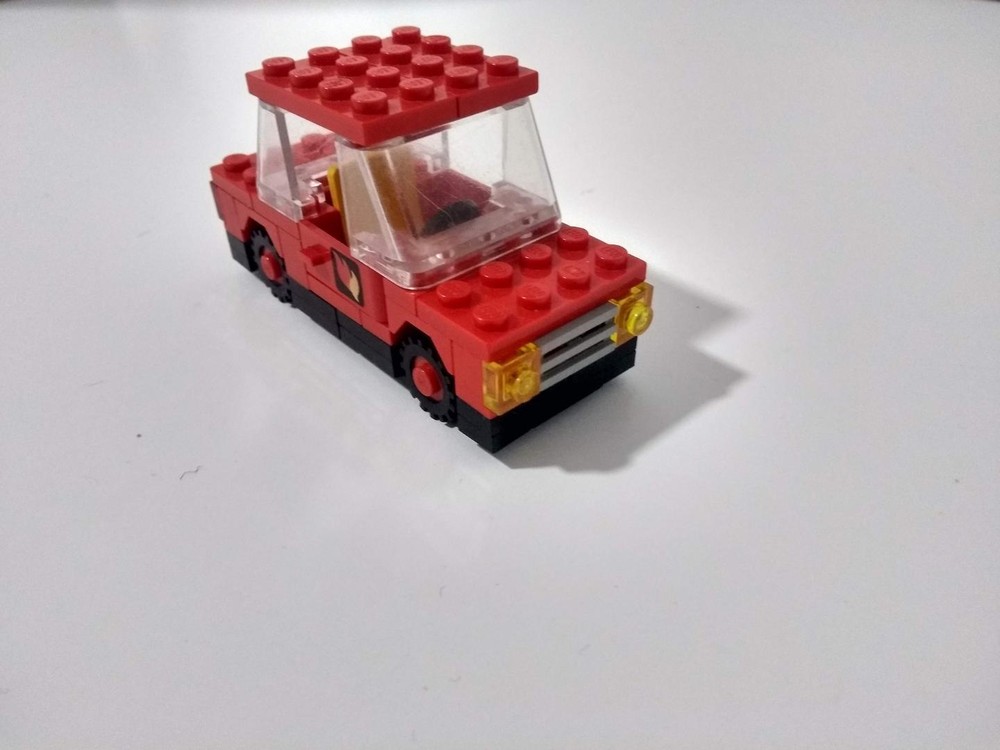 Lego Cute Red Car