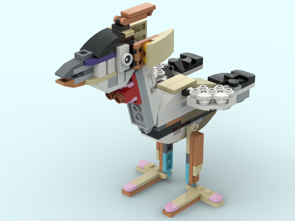 Lego 31137 Crowned Crane