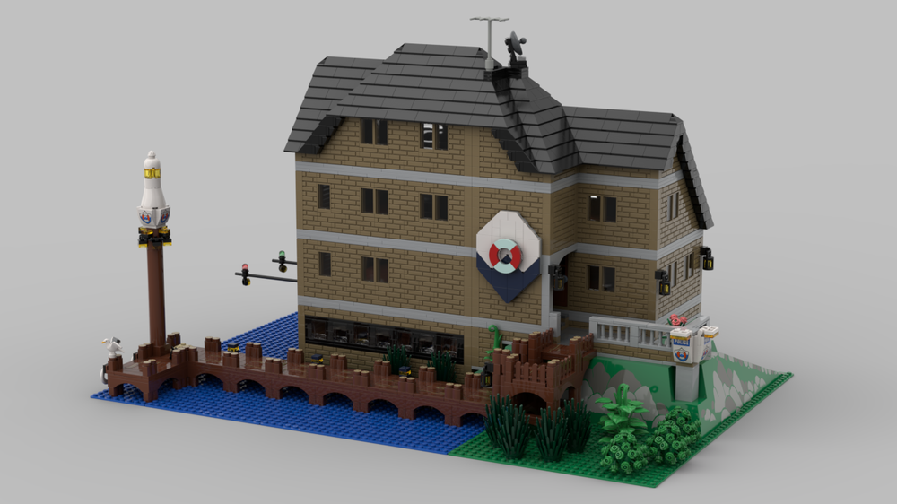 Lego Coast Guard Station