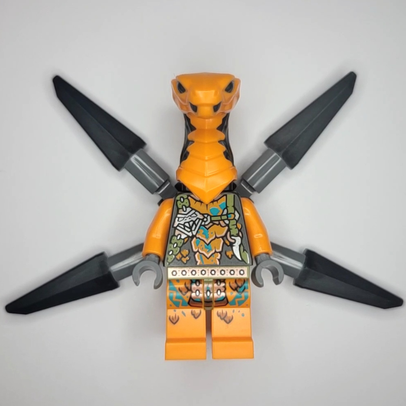 Lego Viper Flyer, Dark Bluish Grey Bar Holders