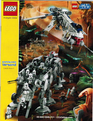 Lego 2009 Shop at Home - Spring German (Star Wars cover)