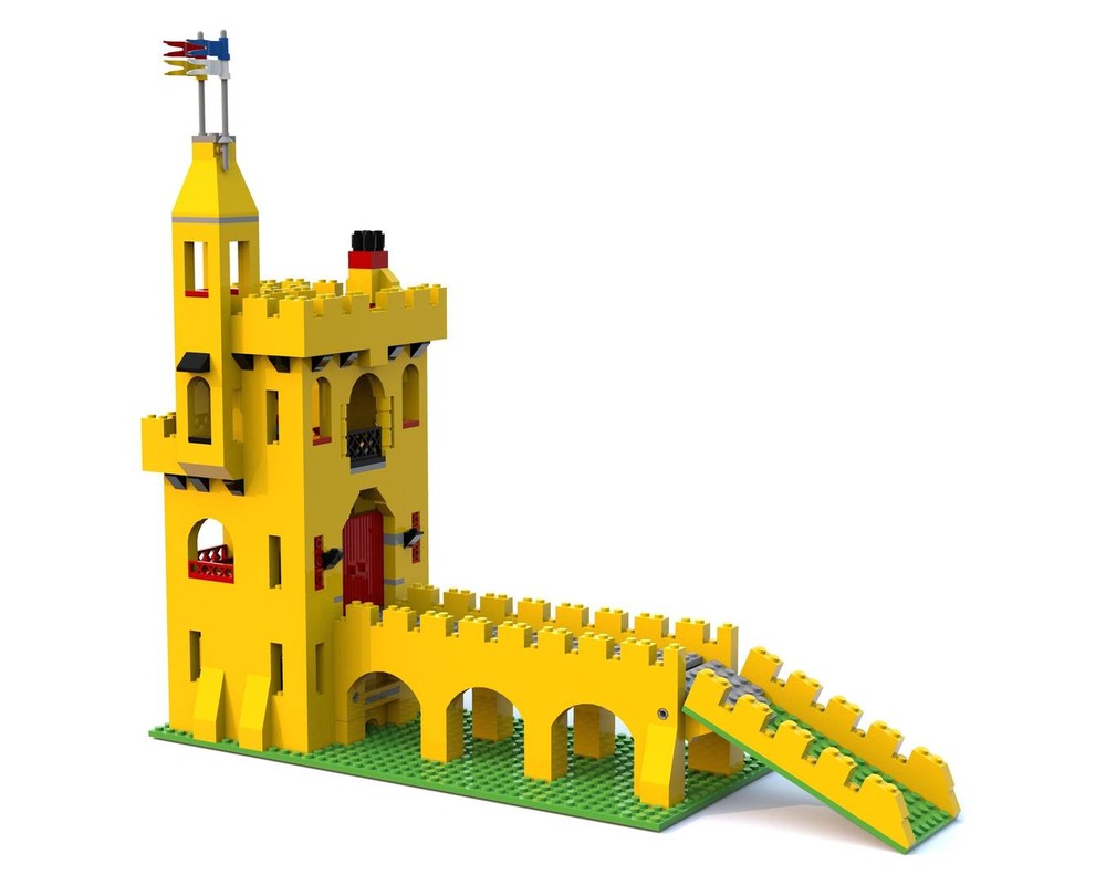 Lego 375-2 Classic Yellow Castle MOC #3