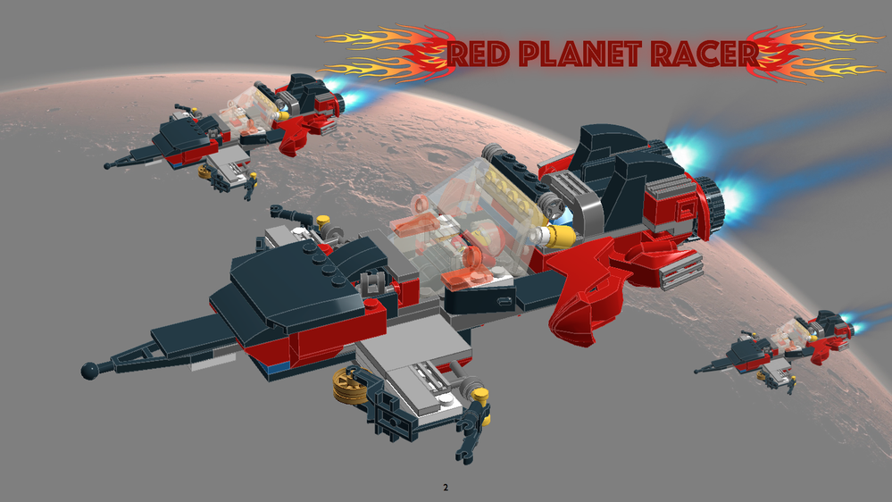 Lego Red Planet Racer