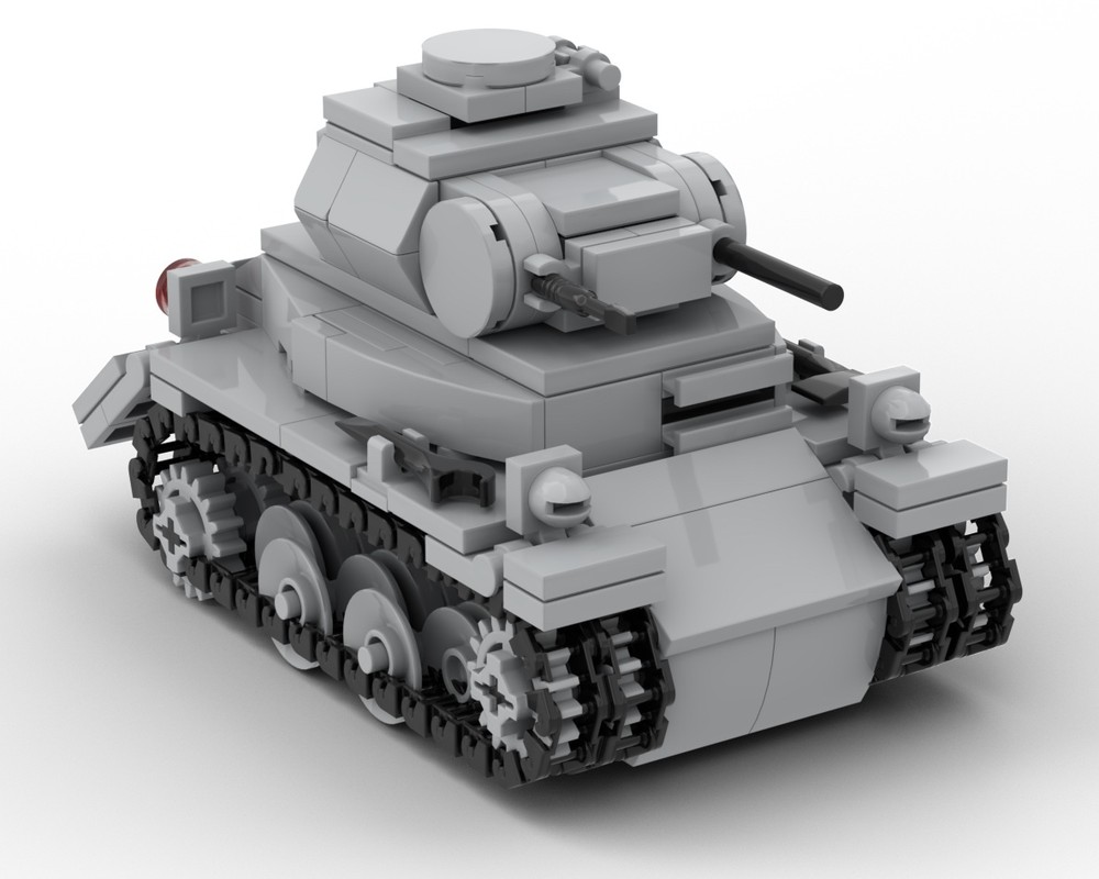Lego panzerwagen ii ausf b Superdeformed scale