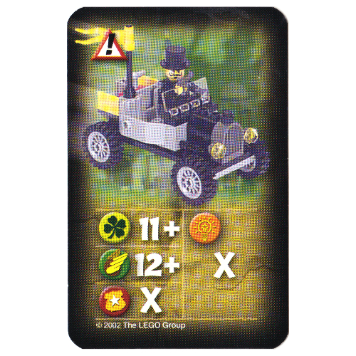 Lego Trading Card, Orient, Hazards - Lord Sinister's Car
