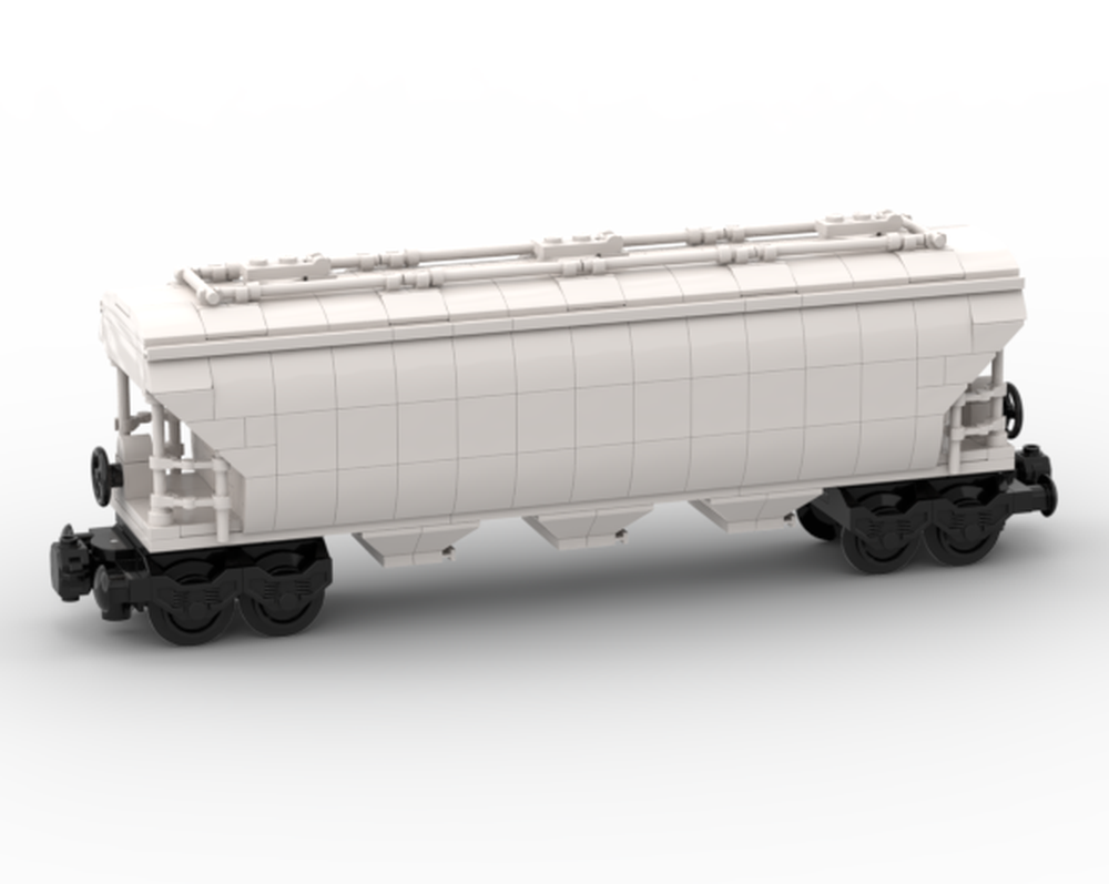 Lego Round Train Grain Car