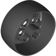 Lego Wheel 30.4 x 14 Solid Smooth / Black