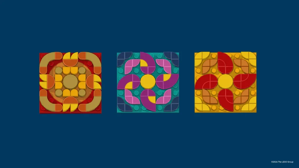 Lego Rangoli
