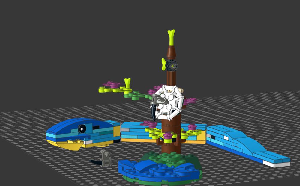 Lego Exotic Snake 31136
