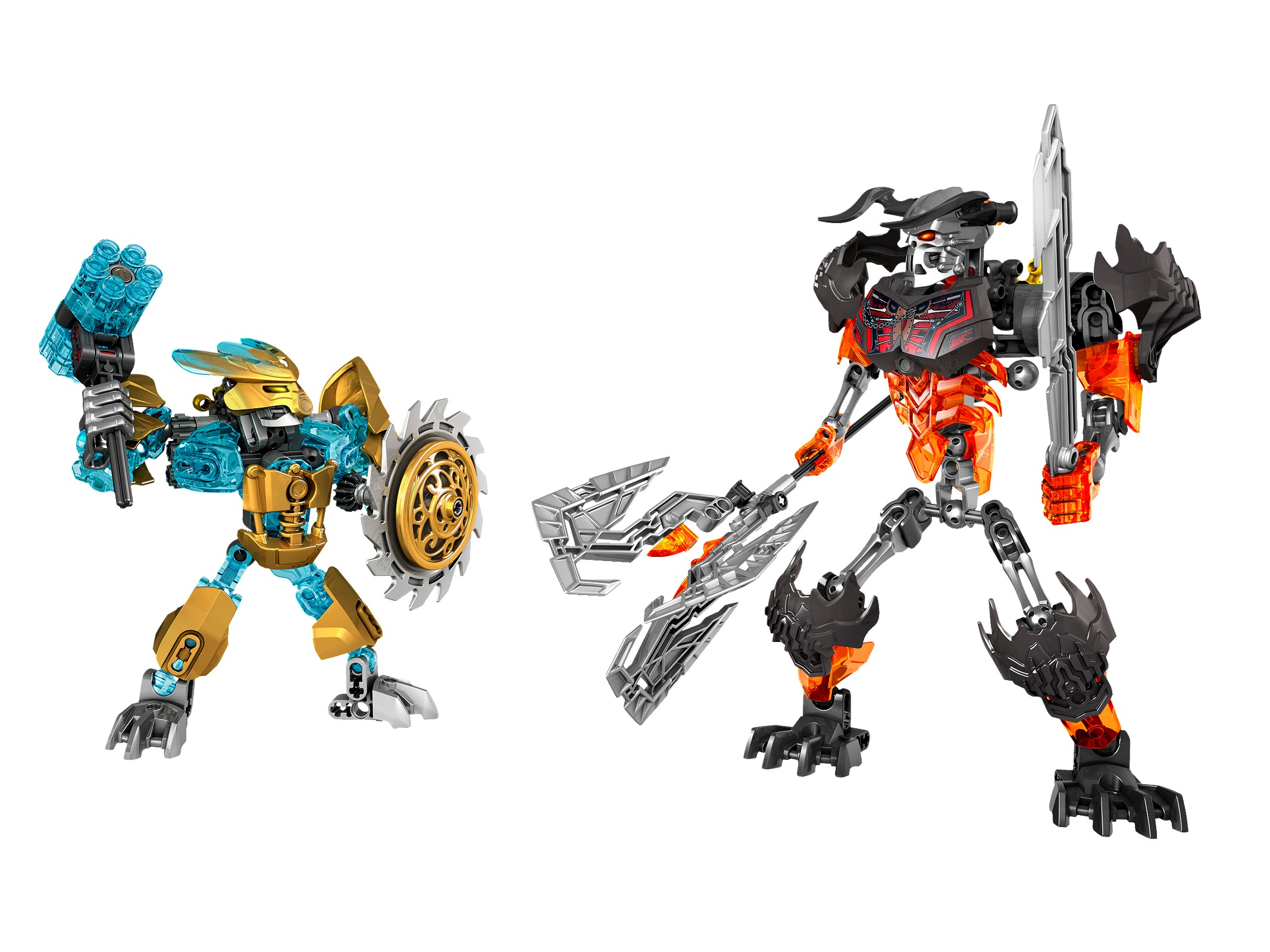 Lego Mask Maker vs. Skull Grinder