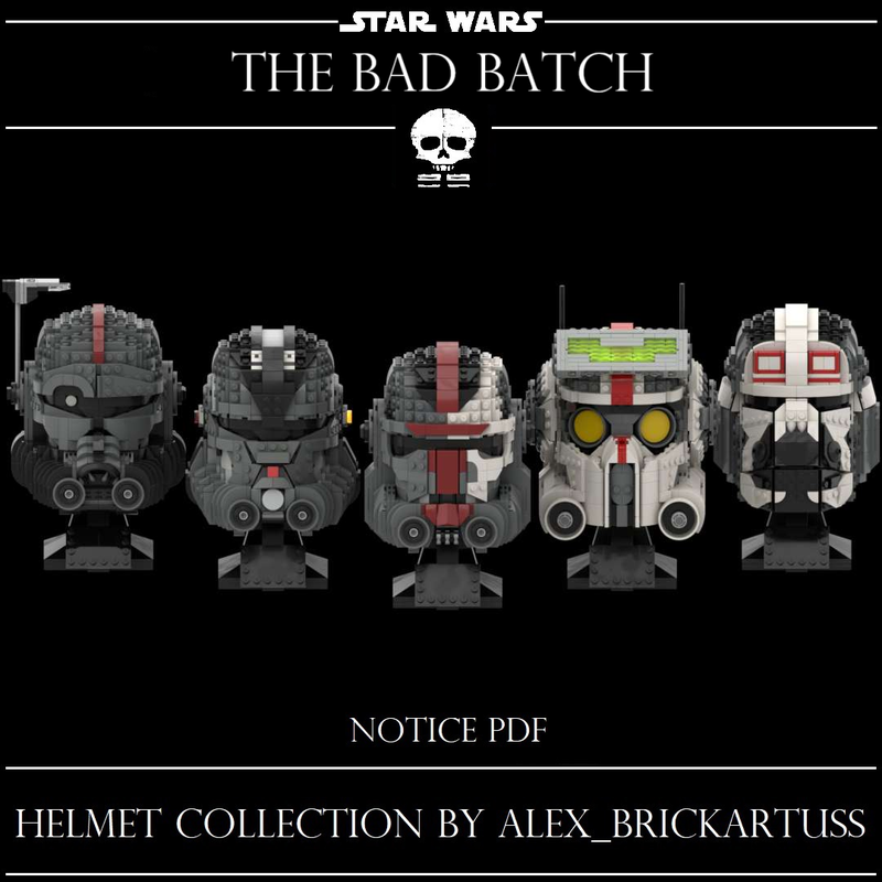 Lego Pack Helmet the Bad Batch