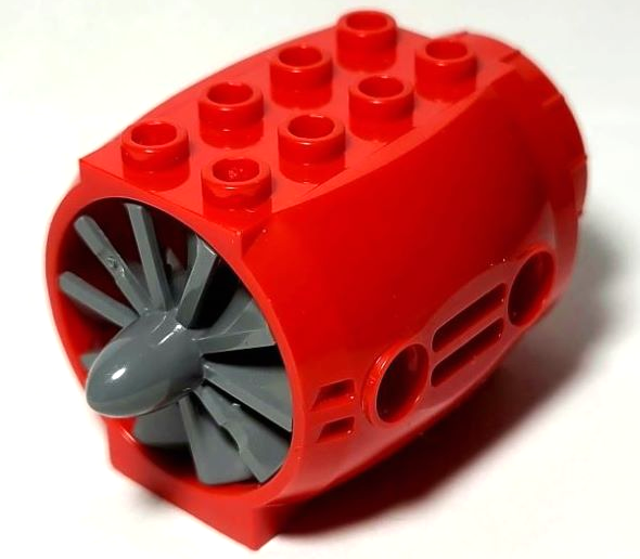 Lego Engine, Large with Dark Bluish Gray Center (43121 / x577)