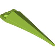 Lego Plate Special 1 x 2 with Angular Extension and Flexible Lime Tip