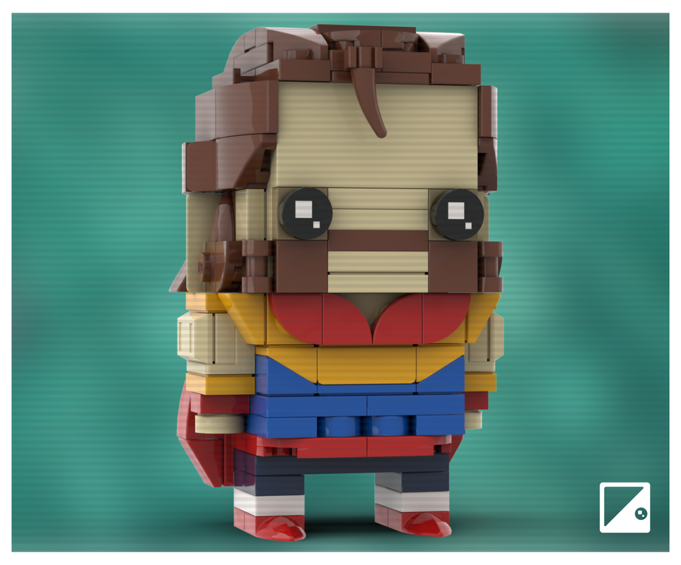 Lego Dispatch LEGO Brickheadz MOC ~ Phenomaman (The Phoenix Squad) (Z Team)