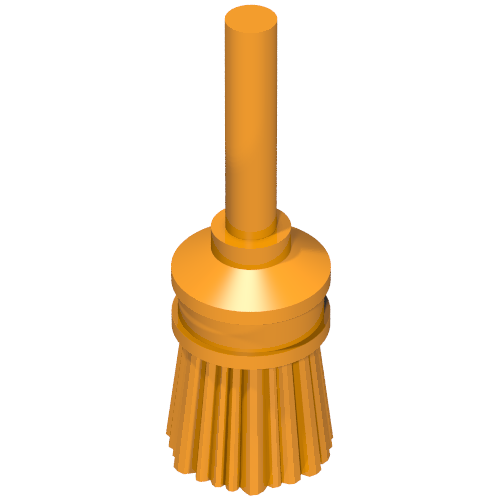 Lego Fabuland, Equipment Paint Brush / Earth Orange