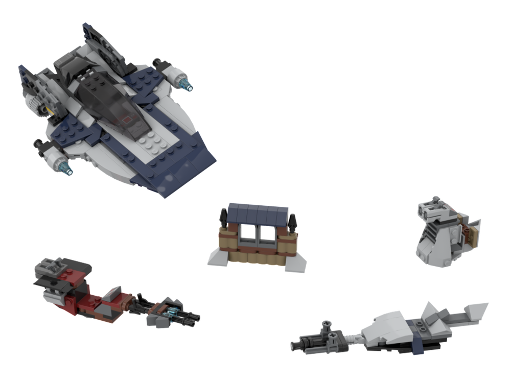 Lego 40755 A-Wing Assault Alternate Build