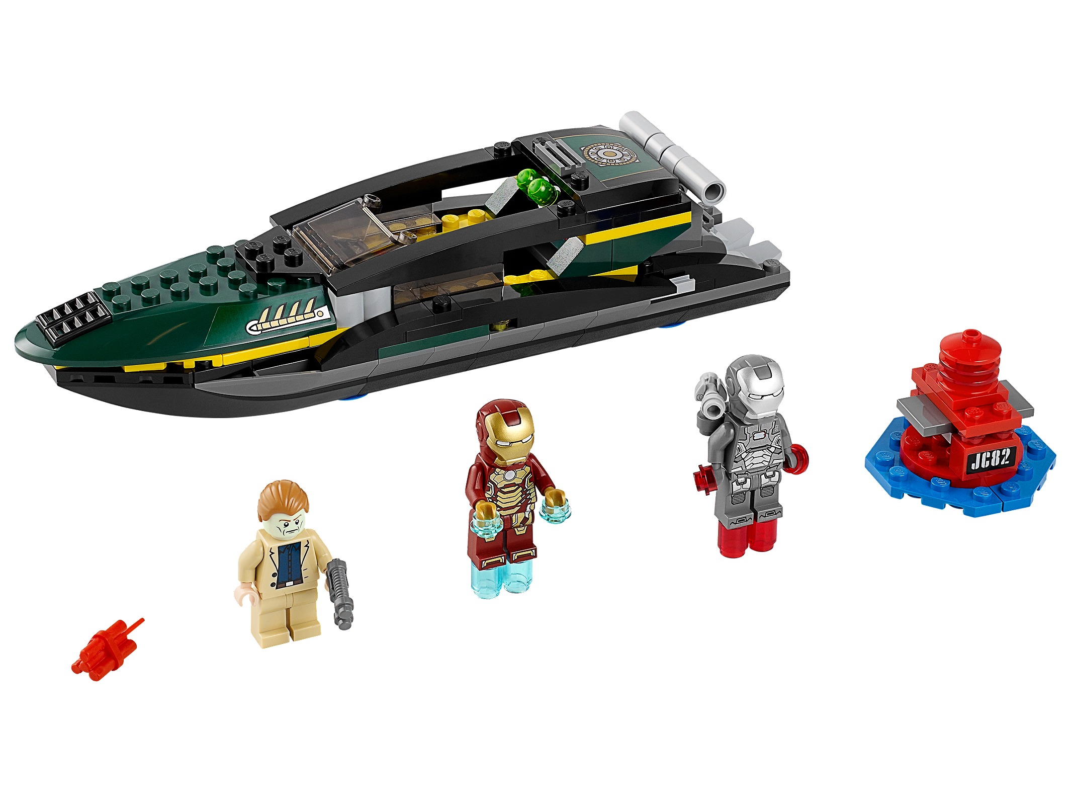 Lego Iron Man: Extremis Sea Port Battle