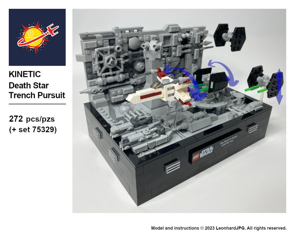 Lego KINETIC - Death Star Trench Pursuit