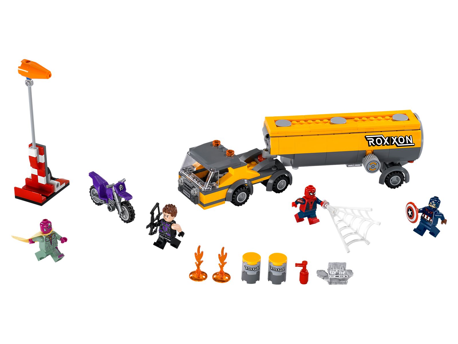 Lego Tanker Truck Takedown